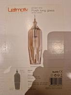Leitmotiv nieuwe hanglamp Posh long glass, Huis en Inrichting, Lampen | Hanglampen, Ophalen, Nieuw, Glas, Minder dan 50 cm