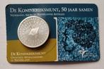 zilveren  5 gulden  COINCARD    de Koninkrijksmunt    (12), Zilver, Ophalen of Verzenden, Losse munt, 5 gulden