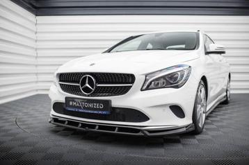 Voorlip sideskirt spoiler diffuser - Mercedes CLA C117 17-19 beschikbaar voor biedingen