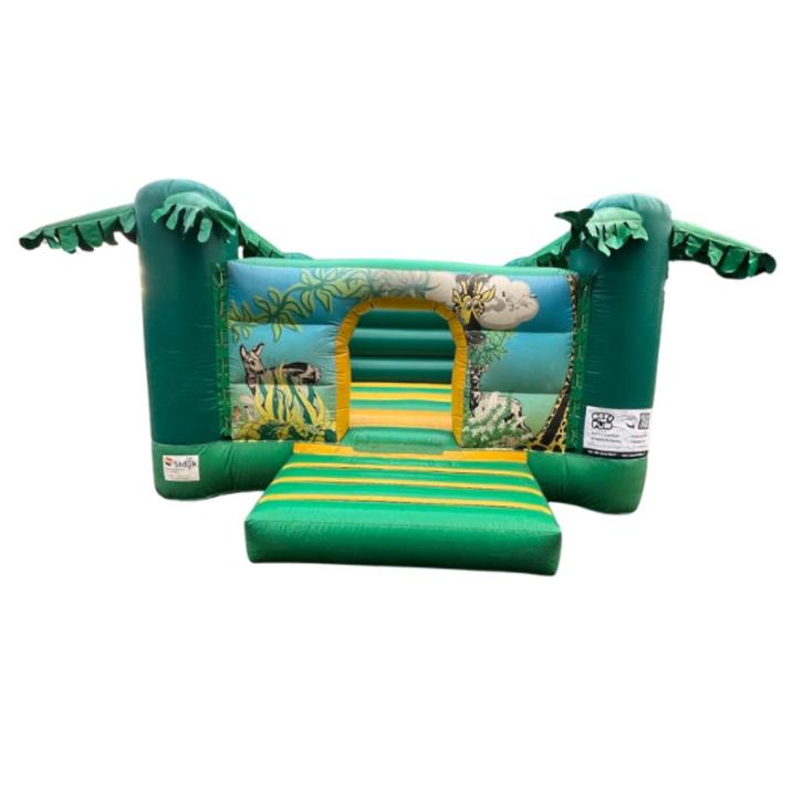 Springkussen Jungle Jump, Hobby en Vrije tijd, Feestartikelen | Verhuur, Zo goed als nieuw, Verjaardag, Ophalen of Verzenden