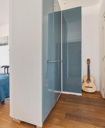 Hoge dubbele Pax hoekmodel Ikea