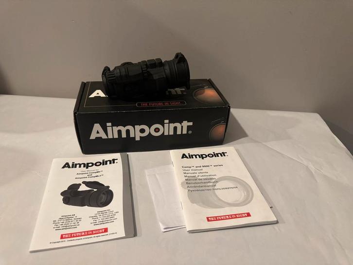 Aimpoint CompM3 4moa met B&T snelspanmontage, Sport en Fitness, Schietsport-accessoires, Zo goed als nieuw, Ophalen of Verzenden