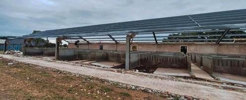 Complete staal constructie vrij overspanning loods schuur, Doe-het-zelf en Verbouw, Overige Doe-het-zelf en Verbouw, Gebruikt