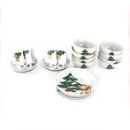Kerst winter servies, Verzenden, Aardewerk, Overige stijlen