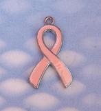 kettinghanger pink ribbon 3 cm, Overige materialen, Nieuw, Ophalen of Verzenden, Roze