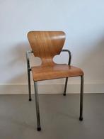 Vintage kinderstoeltje hout en metaal, Ophalen, Gebruikt, Stoel(en)