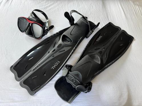 Tidal Duikmasker & Vinnen, Watersport en Boten, Snorkelen, Zo goed als nieuw, Snorkelmasker, Ophalen of Verzenden