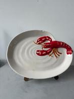 Keramieken kreeft schaal- handbeschilderd, Antiek en Kunst, Ophalen of Verzenden