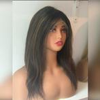Haarstuk / Pruik / Haarpiece / lace wig / echt haar bruin, Ophalen of Verzenden, Nieuw, Pruik of Haarverlenging