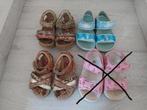 Pakketje met 3 paar veel gedragen sandalen maat 23-24-25, Gebruikt, Meisje, Schoenen, Ophalen of Verzenden