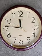 Seiko Quartz Wandklok - Analoog, Ophalen of Verzenden, Zo goed als nieuw, Analoog, Wandklok
