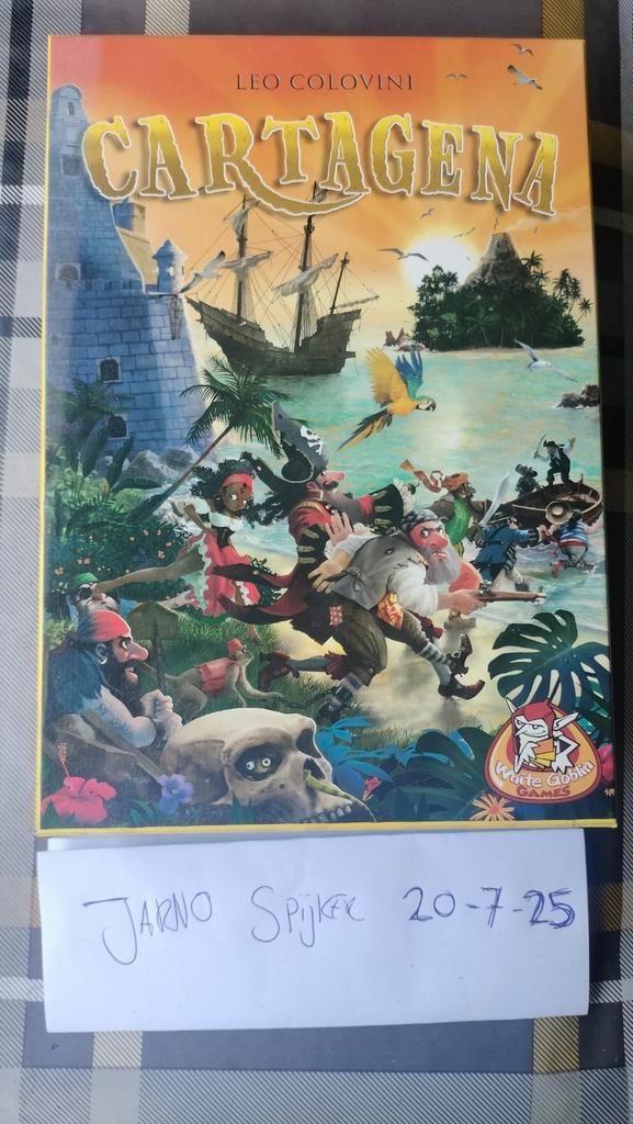 Cartagena, Hobby en Vrije tijd, Gezelschapsspellen | Bordspellen, Zo goed als nieuw, Ophalen of Verzenden