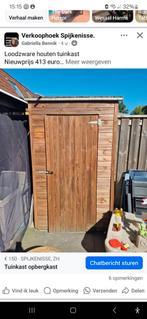 Houten tuinkast opbergkast, Tuin en Terras, Bergingen en Tuinkasten, Ophalen, Hout