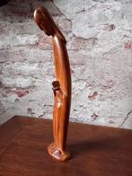 Houten Maria beeld   afkomstig uit Kenia, Antiek en Kunst, Kunst | Beelden en Houtsnijwerken, Ophalen of Verzenden