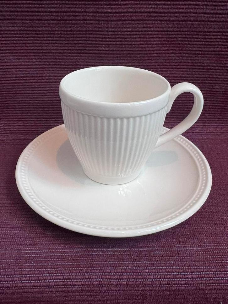 Nieuwe Wedgwood Windsor kop en schotel (8x), Huis en Inrichting, Keuken | Servies, Nieuw, Kop(pen) en/of Schotel(s), Wedgwood