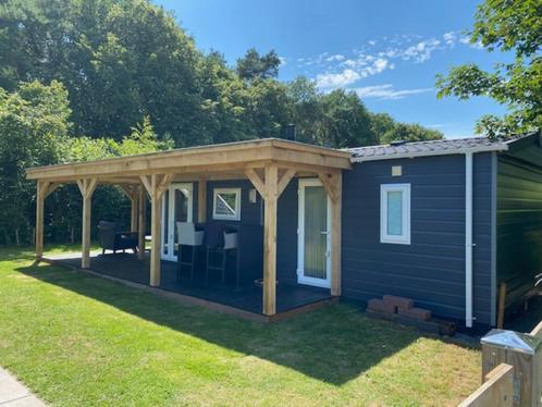 Te koop fantastisch gelegen chalet in Balkbrug, Caravans en Kamperen, Stacaravans, tot en met 2, Ophalen of Verzenden