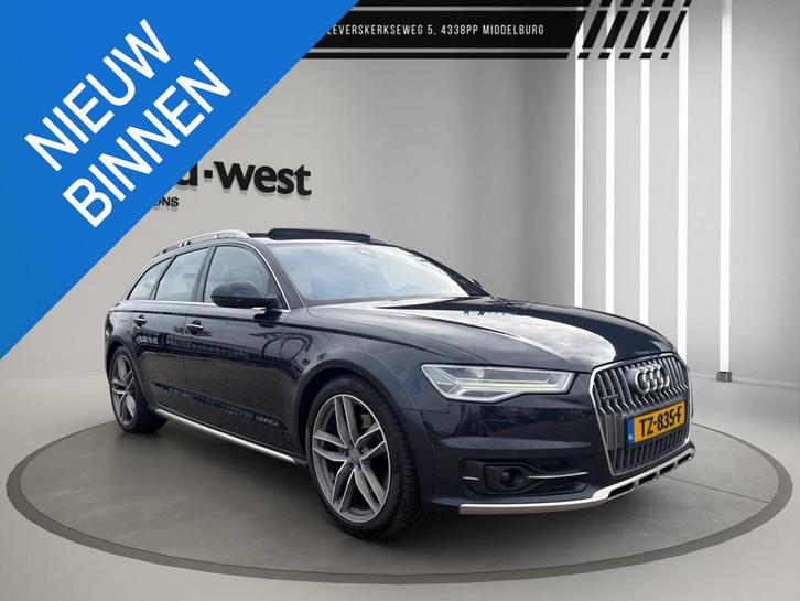 Audi A6 allroad quattro 3.0 TDI Premium Edition Pano Massage, Auto's, Audi, Bedrijf, Te koop, A6, 360° camera, 4x4, ABS, Achteruitrijcamera