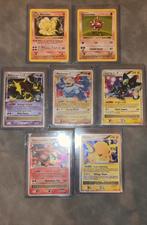Oude zeldzame holo Shadowless en lv x pokemon kaarten 1995, Ophalen of Verzenden, Zo goed als nieuw, Meerdere kaarten