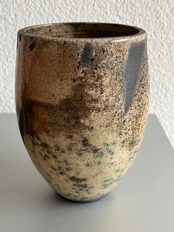 Prachtige Raku Vaas, Antiek en Kunst, Antiek | Vazen, Ophalen of Verzenden