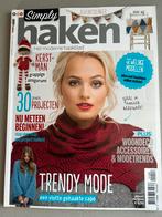 Tijdschrift Simply haken december/januari 2014, Breien en Haken, Tijdschrift Simply haken, Ophalen of Verzenden, Zo goed als nieuw