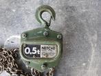 Nitchi H-40 Hand Takel Handtakel 500 kg ketting bedient, Ophalen of Verzenden, Zo goed als nieuw