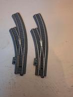2 Märklin C-rail wissels 24671, Wisselstroom, Gebruikt, Rails, Ophalen of Verzenden
