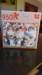 Puzzel Cat family, Ophalen of Verzenden, 500 t/m 1500 stukjes, Legpuzzel, Zo goed als nieuw