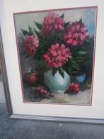 Theo v/d Poel, Pr Groot Bloemstilleven in een Vaas, Ophalen of Verzenden