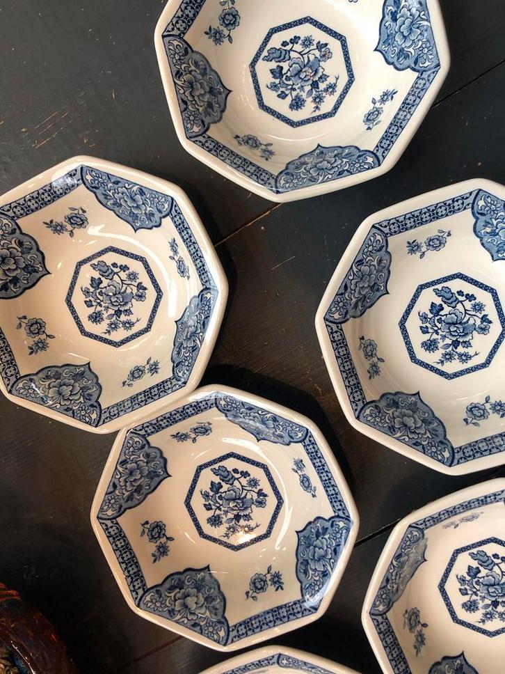 6 vintage kommen Royal Staffordshire J&G Meakin England, Antiek en Kunst, Antiek | Keukenbenodigdheden, Ophalen of Verzenden