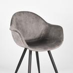 Showroom uitverkoop eettafelstoel Forli label 51, Nieuw, Ophalen of Verzenden, Metaal, Grijs