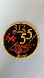 Patch squadron 312 55 jaar, Verzenden, Zo goed als nieuw, Patch, Badge of Embleem