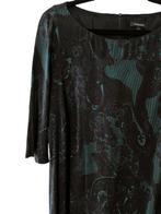 Claudia Strater prachtige shift jurk 42 zwart smaragdgroen, Kleding | Dames, Verzenden, Zwart, Maat 42/44 (L), Zo goed als nieuw