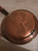 Rood koperen beddenpan, Ophalen