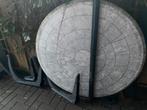Hartman tuintafel, Ophalen, Gebruikt, Rond, Kunststof