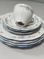 Rose Bavaria Porselein Servies Blauw Rozenmotief W. Germany, Antiek en Kunst, Ophalen of Verzenden