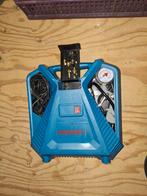 Ferrex Luchtcompressor - Compact en Draagbaar, Ophalen, Gebruikt, 6 tot 10 bar, Minder dan 200 liter/min