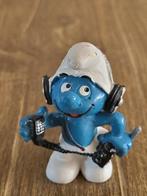 Radio murf met zwarte apparatuur, Verzamelen, Smurfen, Ophalen of Verzenden, Zo goed als nieuw, Verschillende Smurfen, Poppetje, Figuurtje of Knuffel