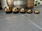 Thailand houten dozen met Singha erop handbeschilderd set, Antiek en Kunst, Ophalen of Verzenden