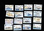 ISLE OF MAN SERIE rondstempel schepen KOOPJE, Postzegels en Munten, Ophalen of Verzenden, Postfris