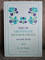 Nieuw Groninger Woordenboek door K. ter Laan, Boeken, Woordenboeken, Ophalen of Verzenden, Zo goed als nieuw, Nederlands