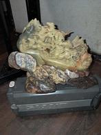 Antiek Chinees beeld van speksteen, Antiek en Kunst, Kunst | Beelden en Houtsnijwerken, Ophalen of Verzenden