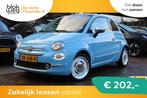 Fiat 500C 0.9 TwinAir Turbo 85PK Spiaggina '58 € 11.900,00, Gebruikt, Leder en Stof, Origineel Nederlands, Bedrijf