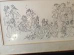 antiek/pentekening, Antiek en Kunst, Kunst | Schilderijen | Klassiek, Ophalen of Verzenden