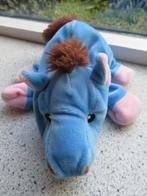 Poppenkastpop Handpop blauwe ezel van Hema zacht velours, Kinderen en Baby's, Speelgoed | Knuffels en Pluche, Ophalen of Verzenden