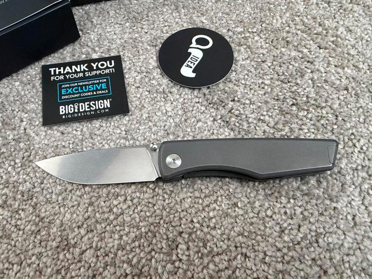 Nieuw Big Idea Design The Overlook EDC Pocket Knife Zakmes, Caravans en Kamperen, Kampeergereedschap, Nieuw, Ophalen of Verzenden