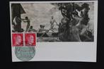 DUITSE RIJK PROPAGANDAKAART NAZI KUNST ODYSSEUS STEMPEL!, Postzegels en Munten, Brieven en Enveloppen | Buitenland, Ophalen of Verzenden