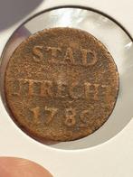 Utrecht duit 1789 (01), Postzegels en Munten, Munten | Nederland, Ophalen of Verzenden, Vóór koninkrijk, Overige waardes