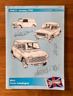 Mini parts catalogue 1998, Auto diversen, Handleidingen en Instructieboekjes, Ophalen of Verzenden