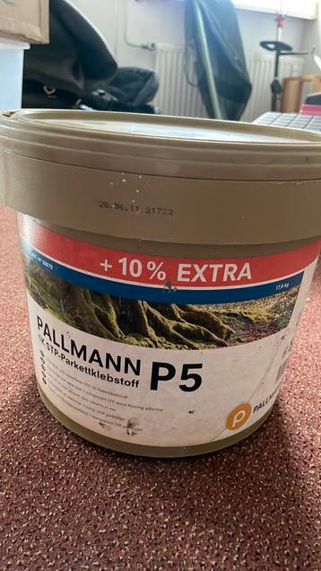 Parketlijm Pallmann P8A (3x) en Pallmann P5 (2x)