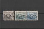 Nederland 1930, NVPH 229 t/m 231, Gestempeld., Verzenden, T/m 1940, Gestempeld